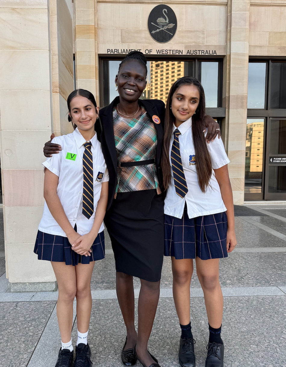 Recognition by Hon. Ayor Makur Chuot: Elevare Education and Career IRL