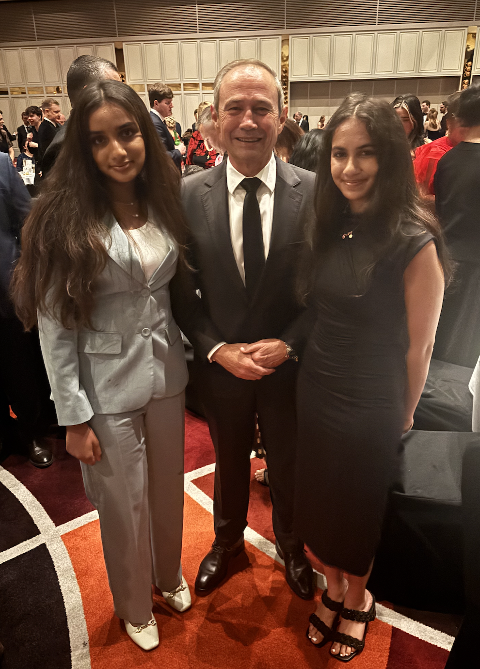 Picture with WA Premier Roger Cook at the Bert Hawke Memorial Gala